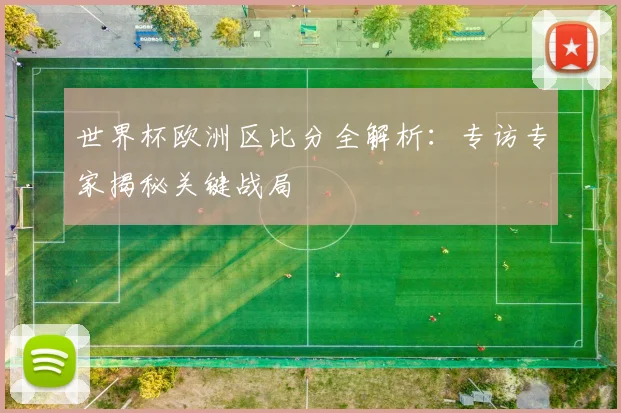 世界杯欧洲区比分全解析:专访专家揭秘关键战局